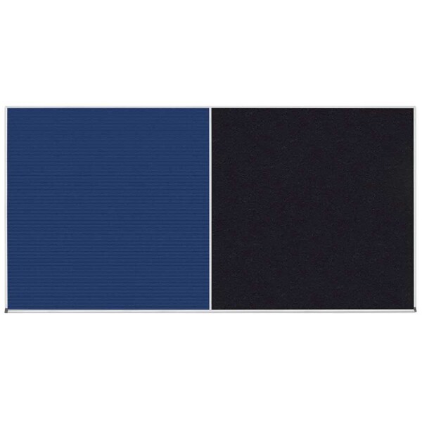 Enclosed Corkboard, 1 Door, 48"x36", 4" Fra